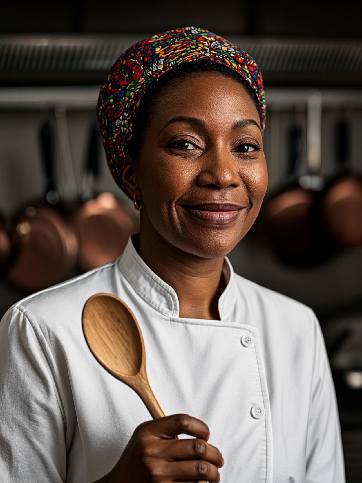 Portrait de notre chef sénégalaise